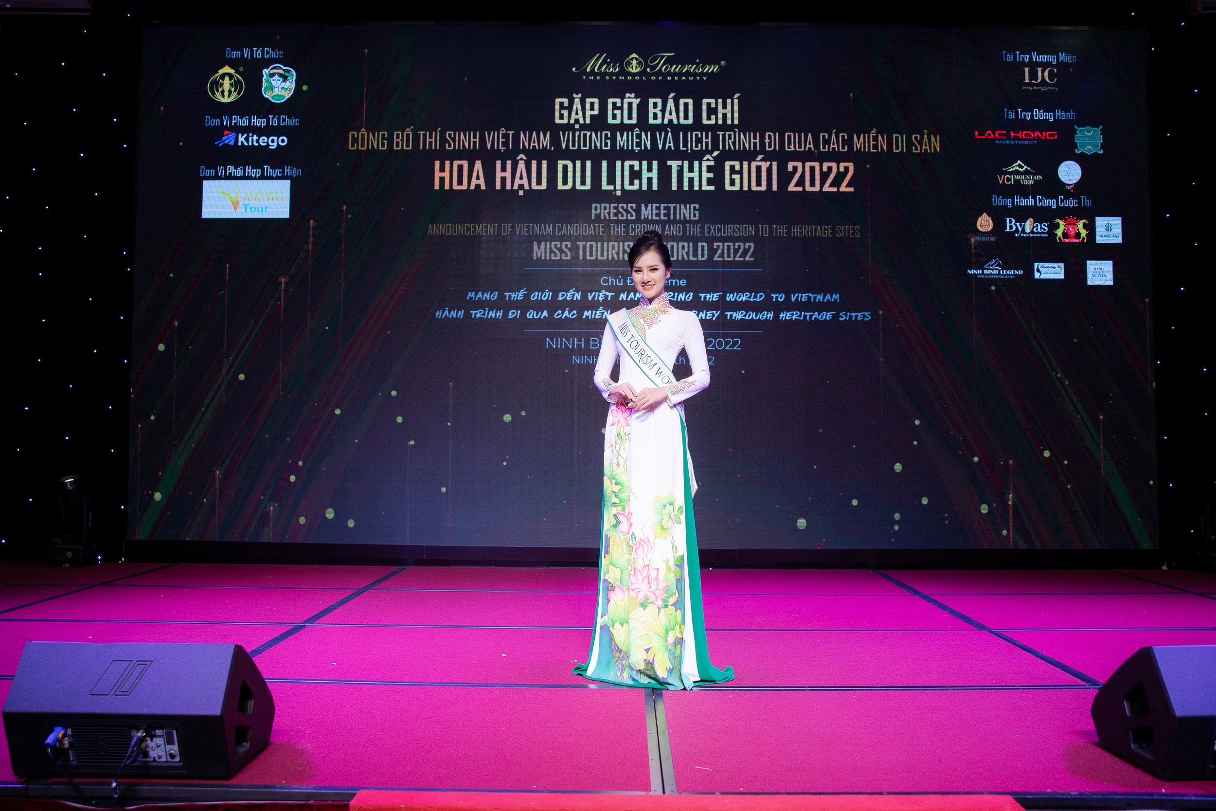 Người đẹp Lê Thị Hương Ly đại diện Việt Nam tham dự Vòng Chung kết Hoa hậu Du lịch Thế giới 2022